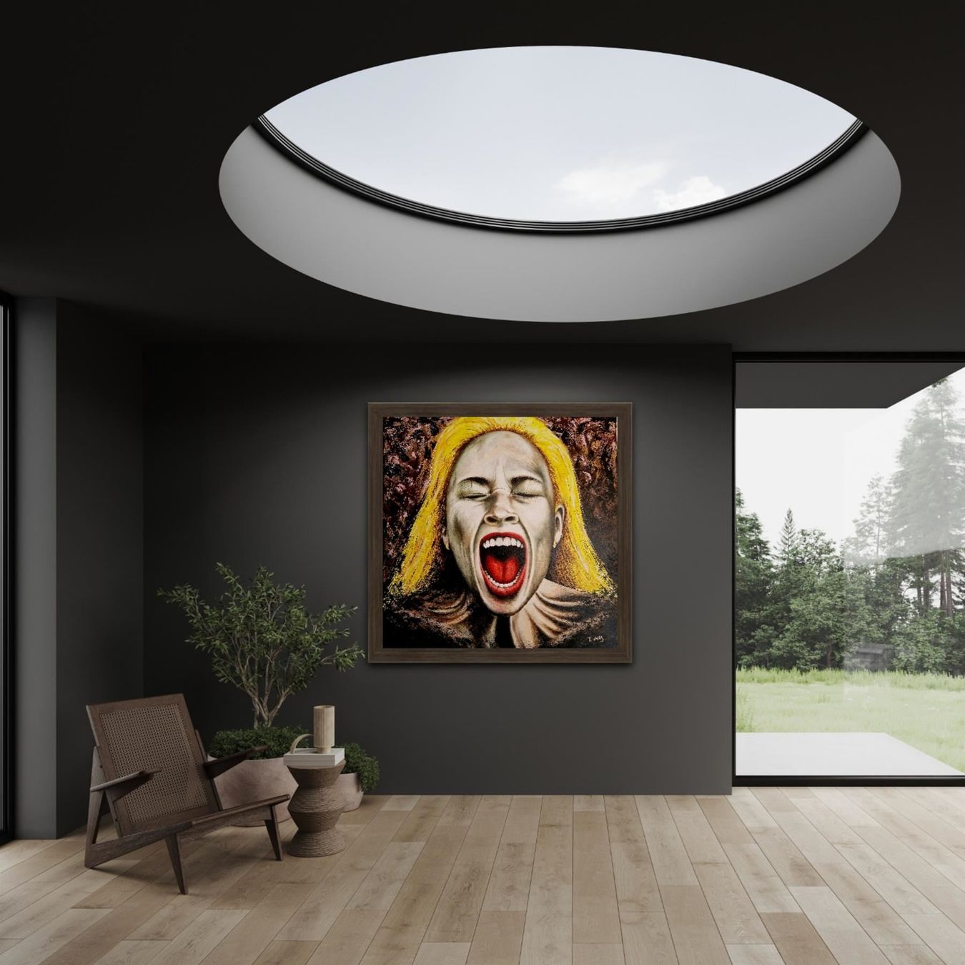 Posters & Illustrations: SCREAM -- Acrylfarben auf Leinwand – Neuf avec emballage d'origine à Neunkirch par neunkirch66 7