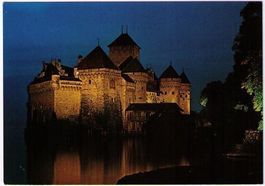 Montreux - Château de Chillon Nachts