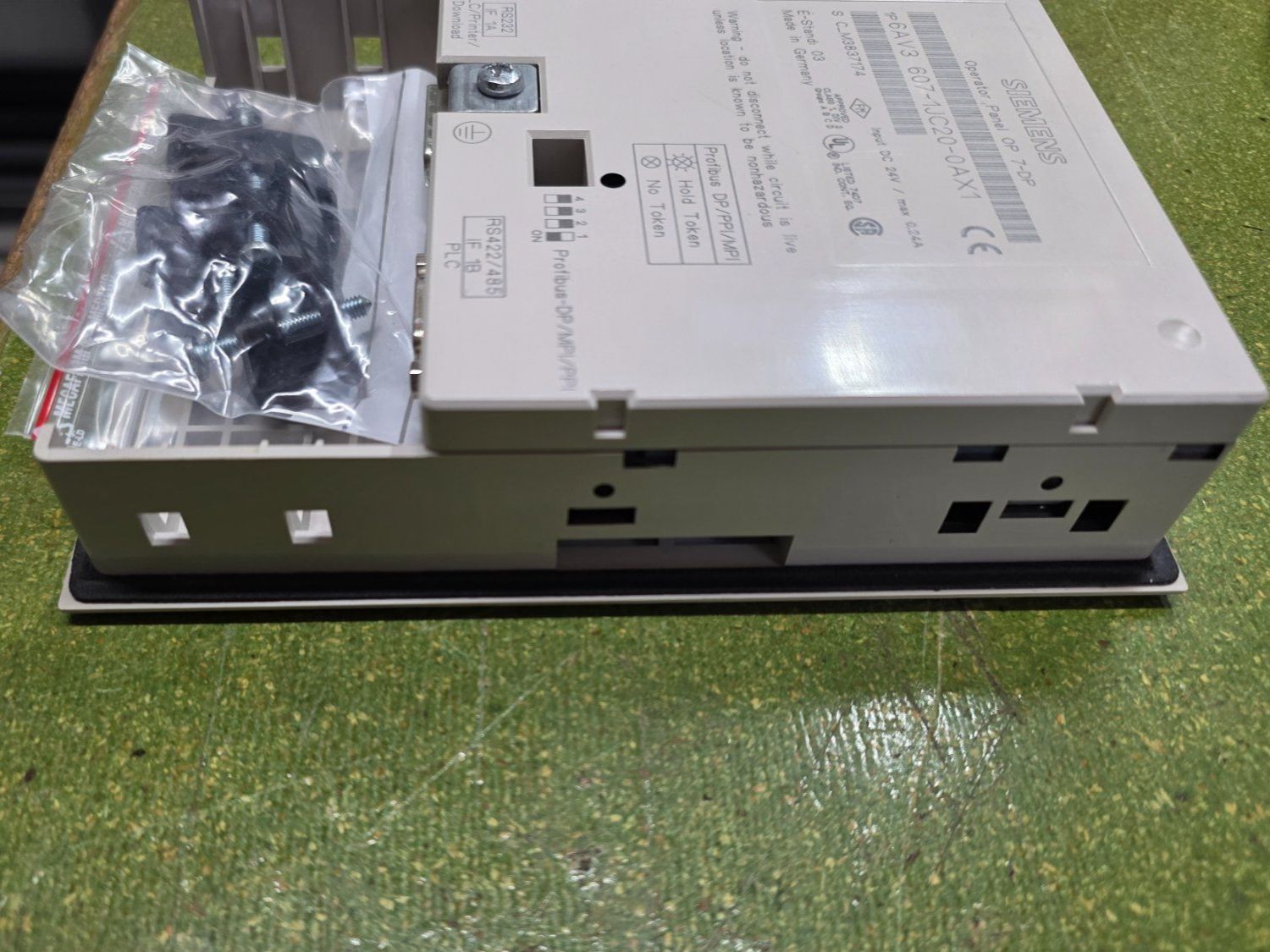 Siemens Componenti elettronici: Siemens Simatic OP7-DP Panel Display – Usato da Staufen venduto da Perskin 3