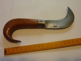 Vintage Spez. Sackmesser Hakenmesser HIPPE ACIER FONDU FR
