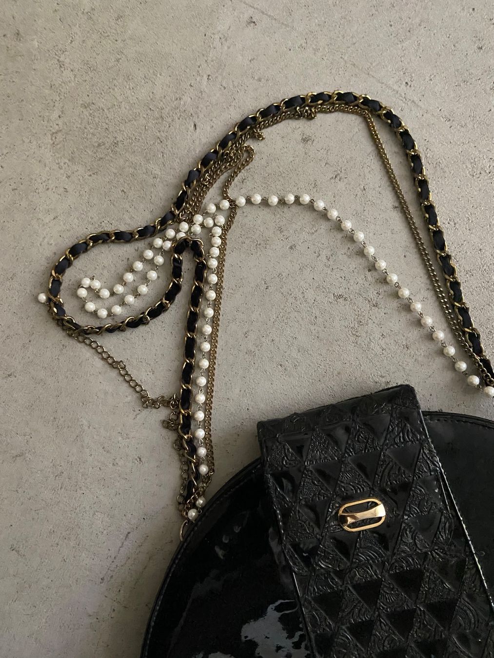 Borse da donna: Original 80s Vintage Lacktasche – Usato da Zürich venduto da enjoyxvintage 2