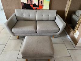 Sofacompany Vera Zweiersofa + Georg Hocker