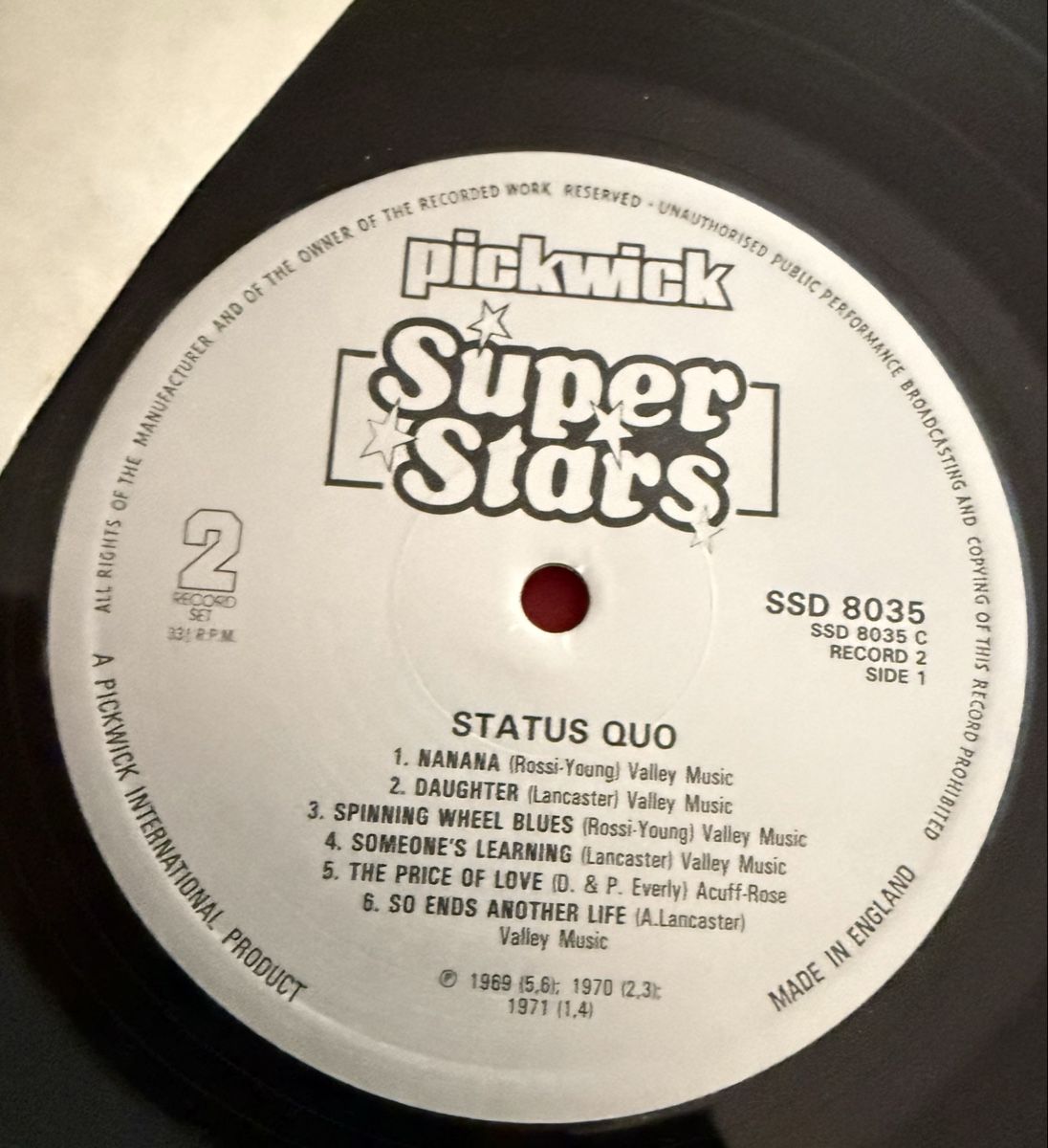 Dischi in vinile: Status Quo 2 Record Set Schallplatte – Usato da Goldach venduto da Messerguru 5