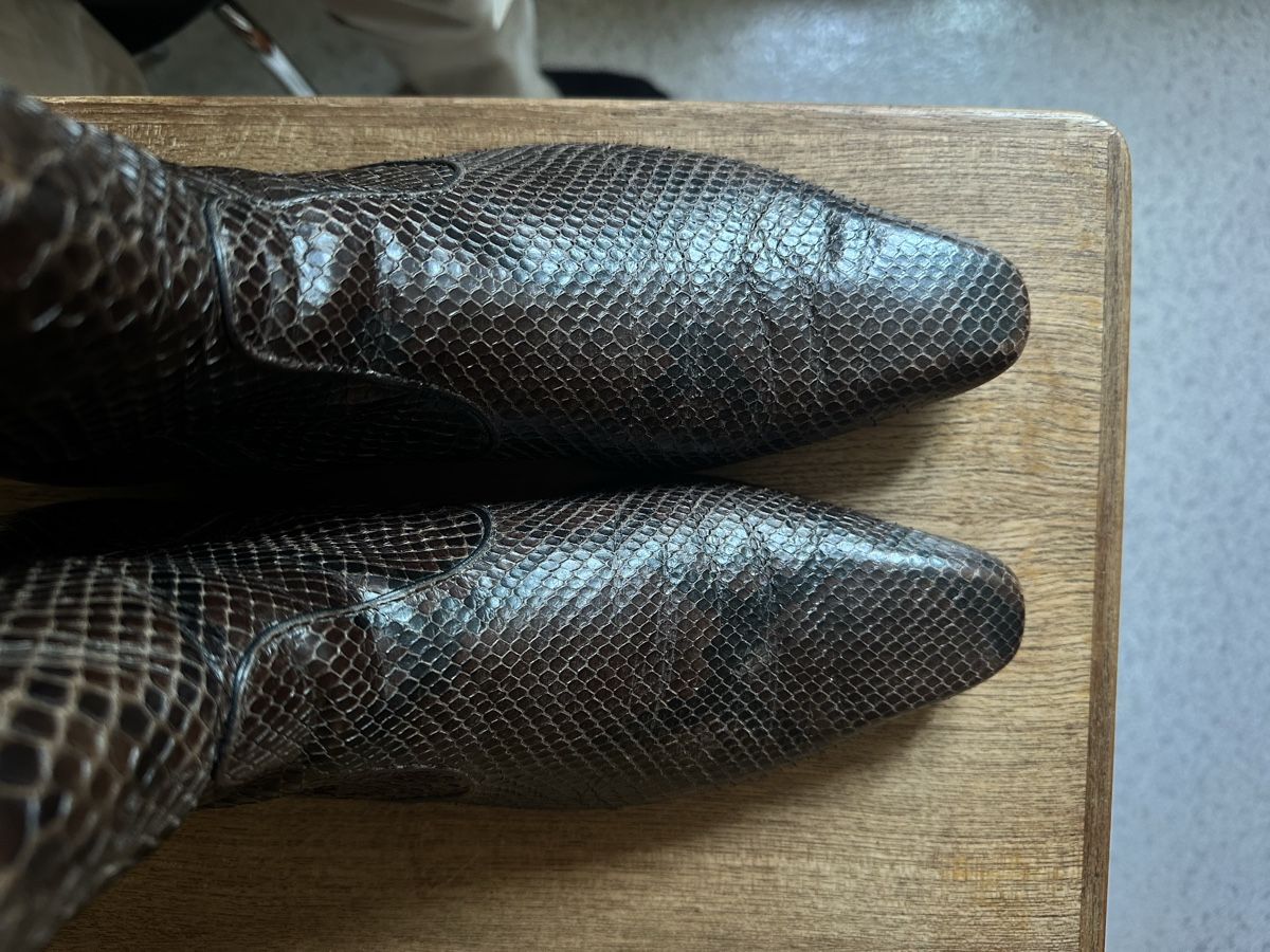 Gucci Scarpe da uomo: GUCCI STIEFEL Schlangenleder 43 – Usato da Zürich venduto da han_djc6 1