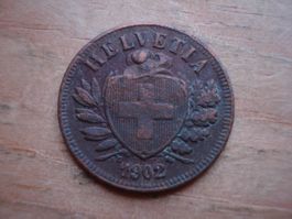 (W5) 2 Rappen 1902
