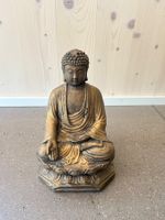 Buddha Statue Goldfarben, Garten Deko für den Sommer 🧘‍♀️