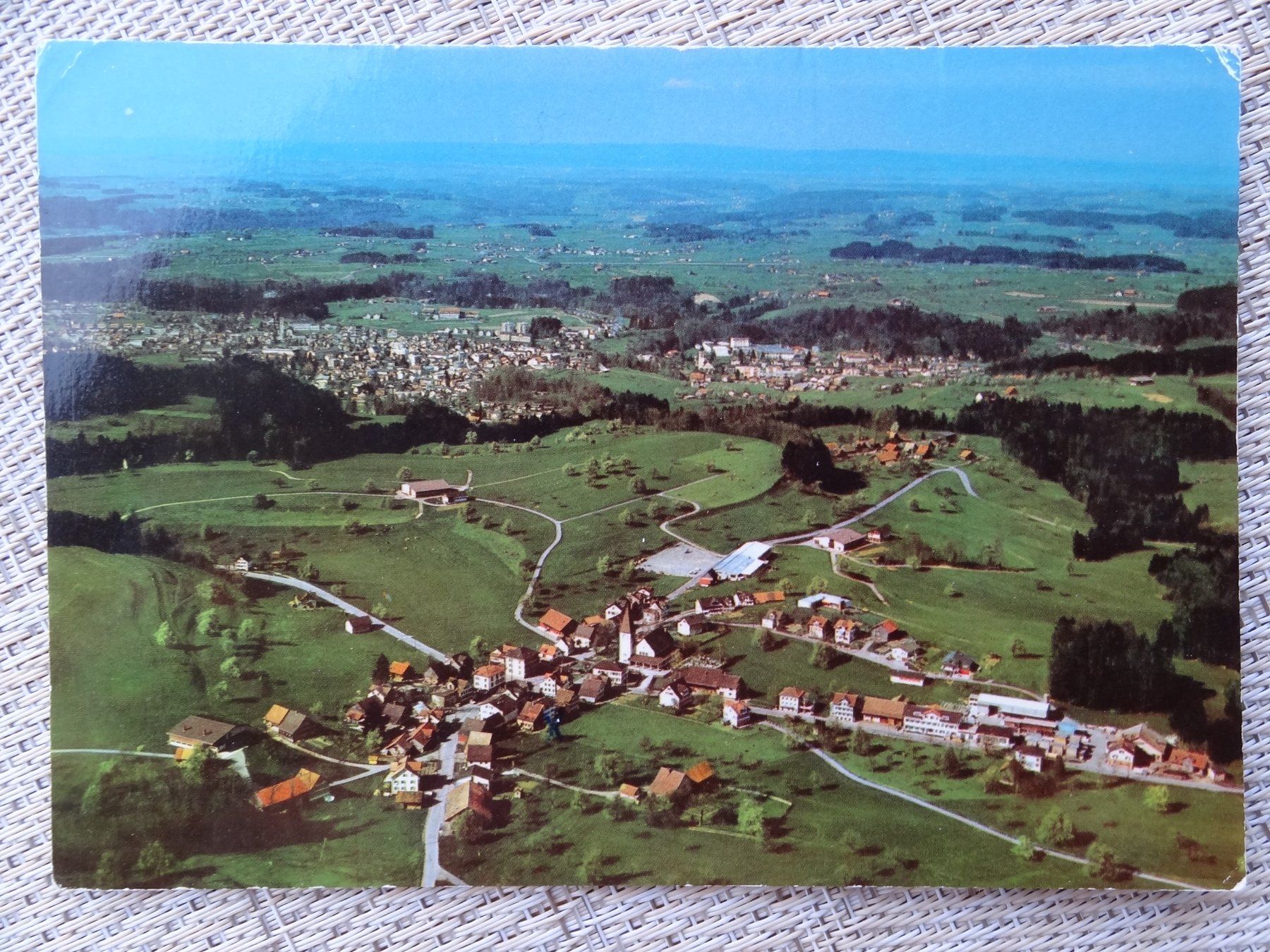 Cartoline postali: Wolfertswil - SG - 1984 – Usato da St Léonard venduto da Riglin