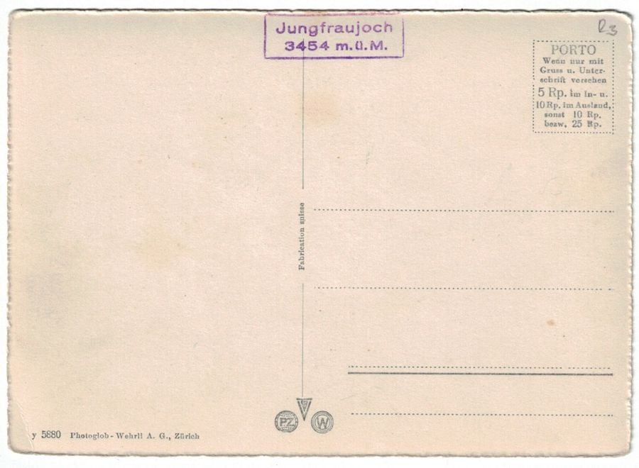 Cartoline postali: Vogelschau-AK Berner Oberland – Usato da Frauenfeld venduto da POML 1