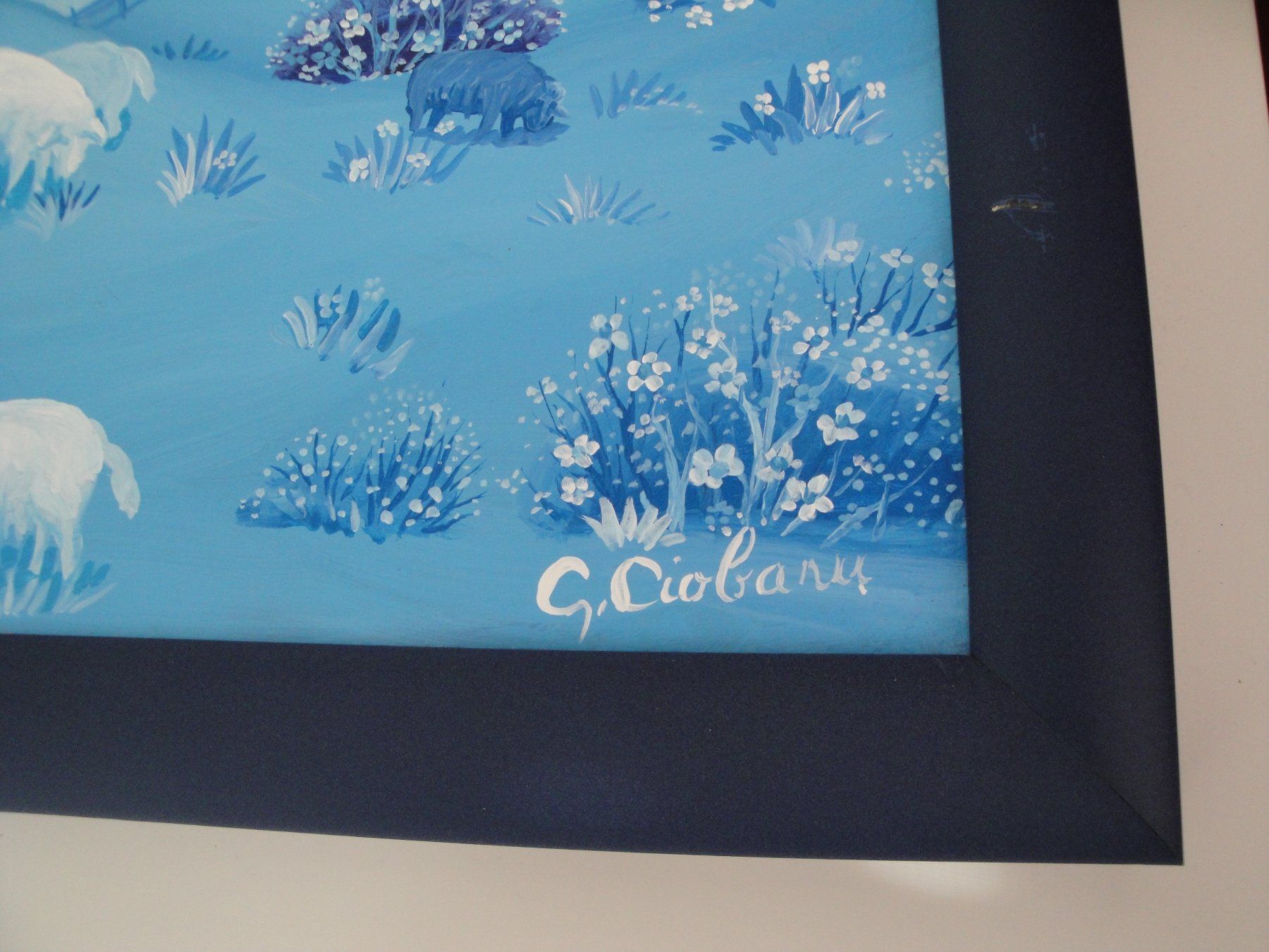 Dipinti: Lot de 2 tableaux signés C. Ciobanu – Usato da Clarens venduto da frolien 1
