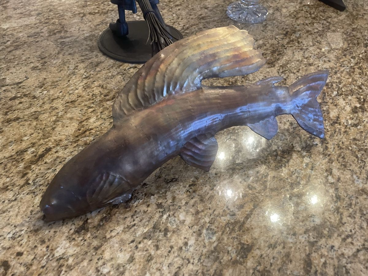Sculture & Statue: Sculpture Poisson Cuivre – Usato da Vallamand venduto da Bricbracbroc82 1