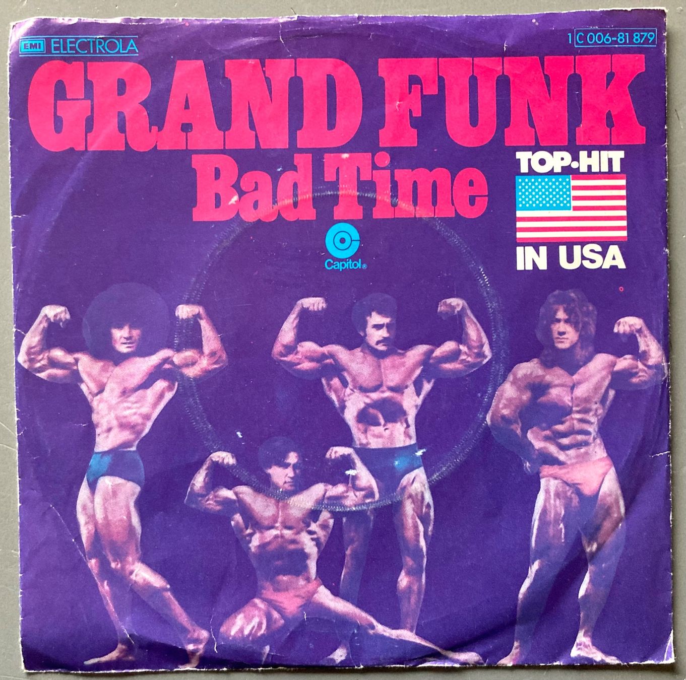 Vinyles: GRAND FUNK - BAD TIME – D'occasion à Poliez-Pittet par Newtown-Records