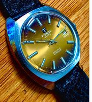 TISSOT DATE ACTUALIS AUTOLUB Mega selten ideal für Sammler