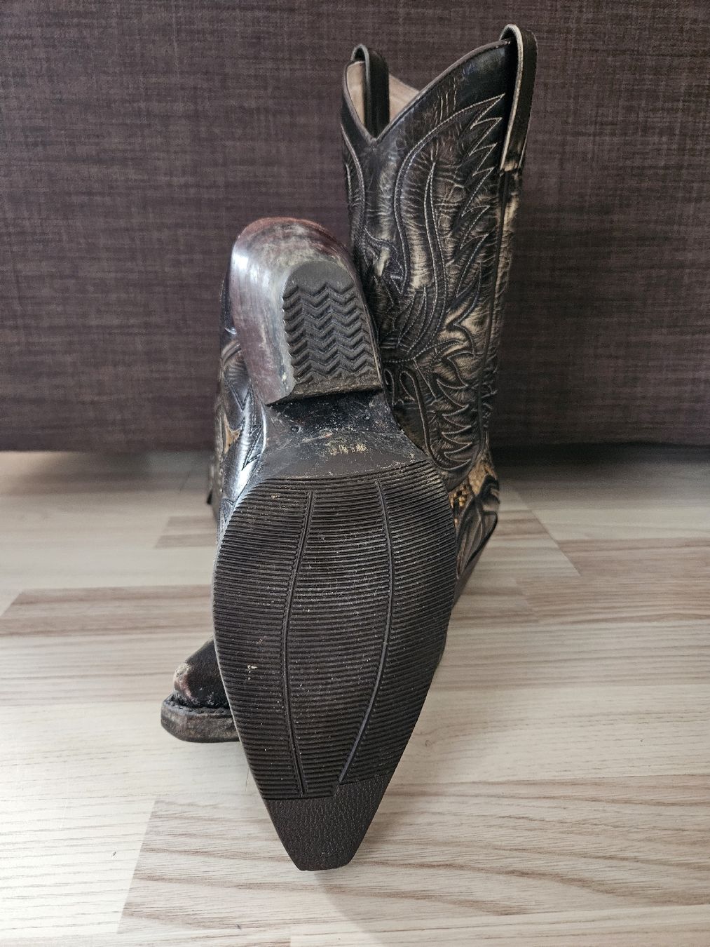 Sendra Scarpe da uomo: Sendra Python Cowboy Boots Handmade gr.39 – Usato da einsiedeln venduto da TheMullets 4