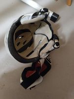 Salomon Skihelm Pearl White Matt Gr. M mit Bolle Skibrill...