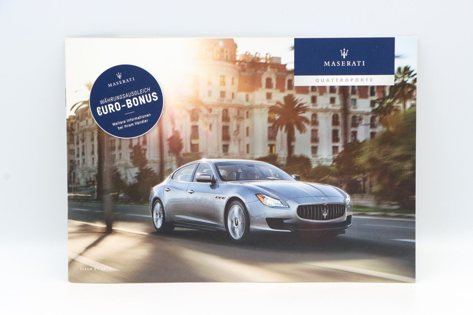 Maserati Documenti: Maserati Quattroporte Preise &Technische Daten Prospekt 2015 – Usato da Bühl b.Aarberg venduto da Collectorpassions