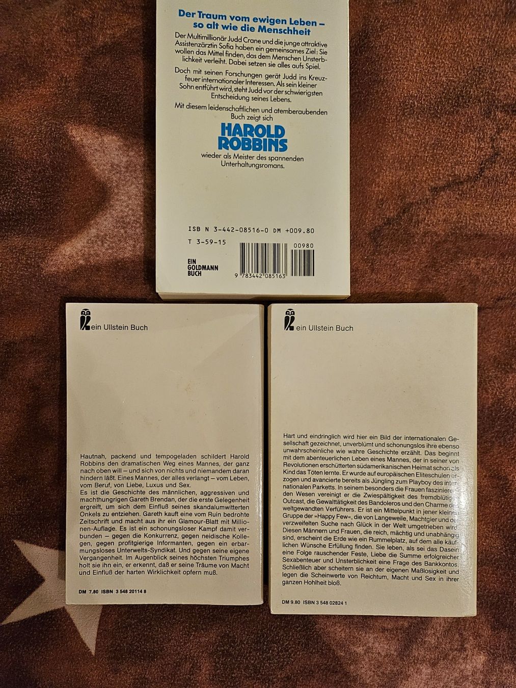 Bücher: Bücherpaket: Harold Robbins – Gebraucht aus Thun von Shame 1