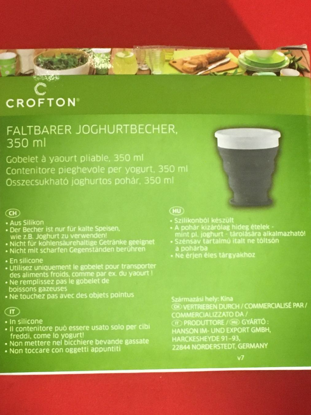 Behälter & Ähnliches: 2 Faltbecher „Crofton“ – Neu und originalverpackt aus Bauma von AraNobilis 5