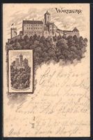 Litho Wartburg, Ansichten von Westen und