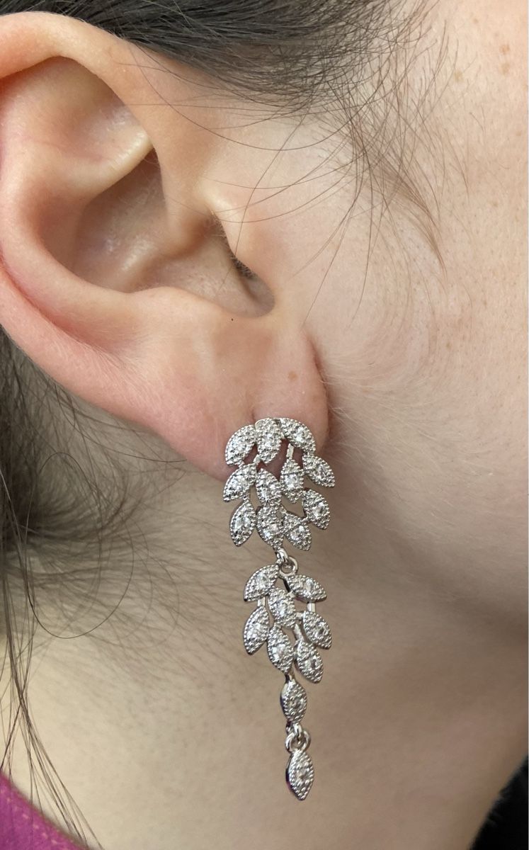 Sonstiger Schmuck: Parure collier et boucles d’oreilles argentées – Neu (gemäss Beschreibung) aus Veyrier von sosozizou 5