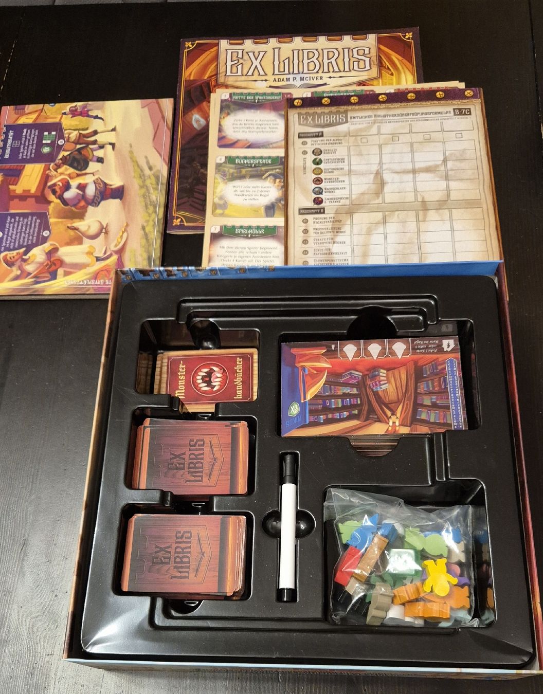 Giochi: Ex Libris Brettspiel Schwerkraft Verlag – Usato da Altstätten SG venduto da bluedine 2