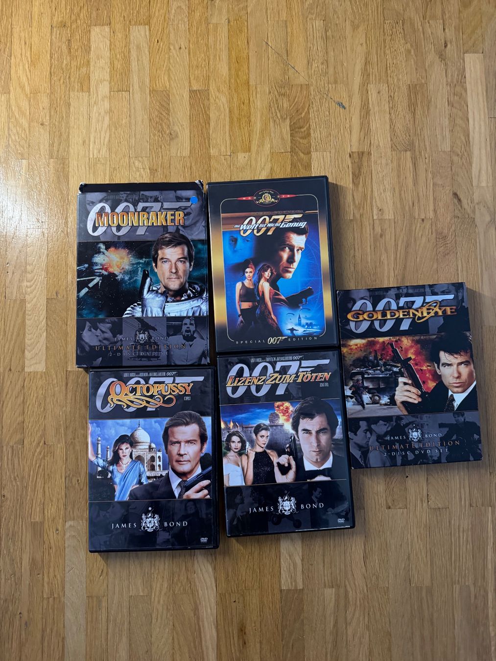Tutti i DVDs: Alte James Bond Filme – Usato da Kestenholz venduto da cvx_889vv