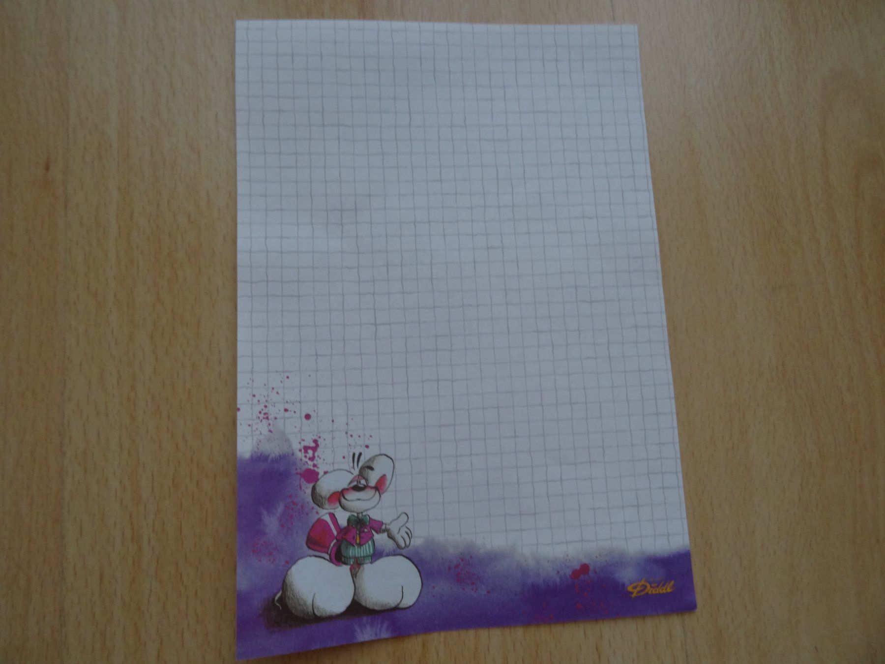 Schreibblöcke: Diddl Blatt A5 aus Block Nr. 120 – Gebraucht aus Lupfig von Jolly63