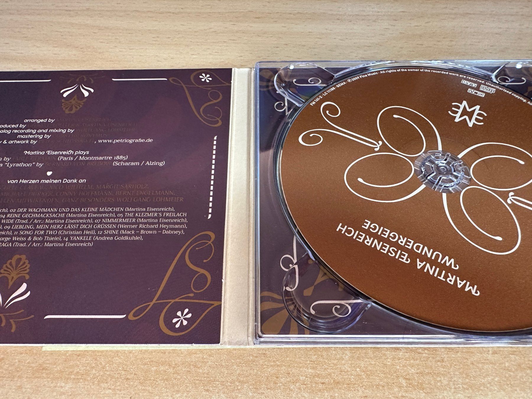 CDs: Martina Eisenreich – Wundergeige – Gebraucht aus Rikon im Tösstal von Alpenmutz 2