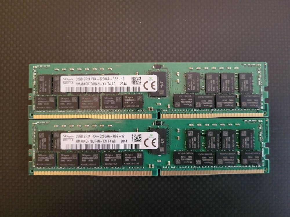 2-x-32gb-ddr4-3200mhz-ecc-sk-hynix-gebraucht-in-grand-lancy-f-r-chf