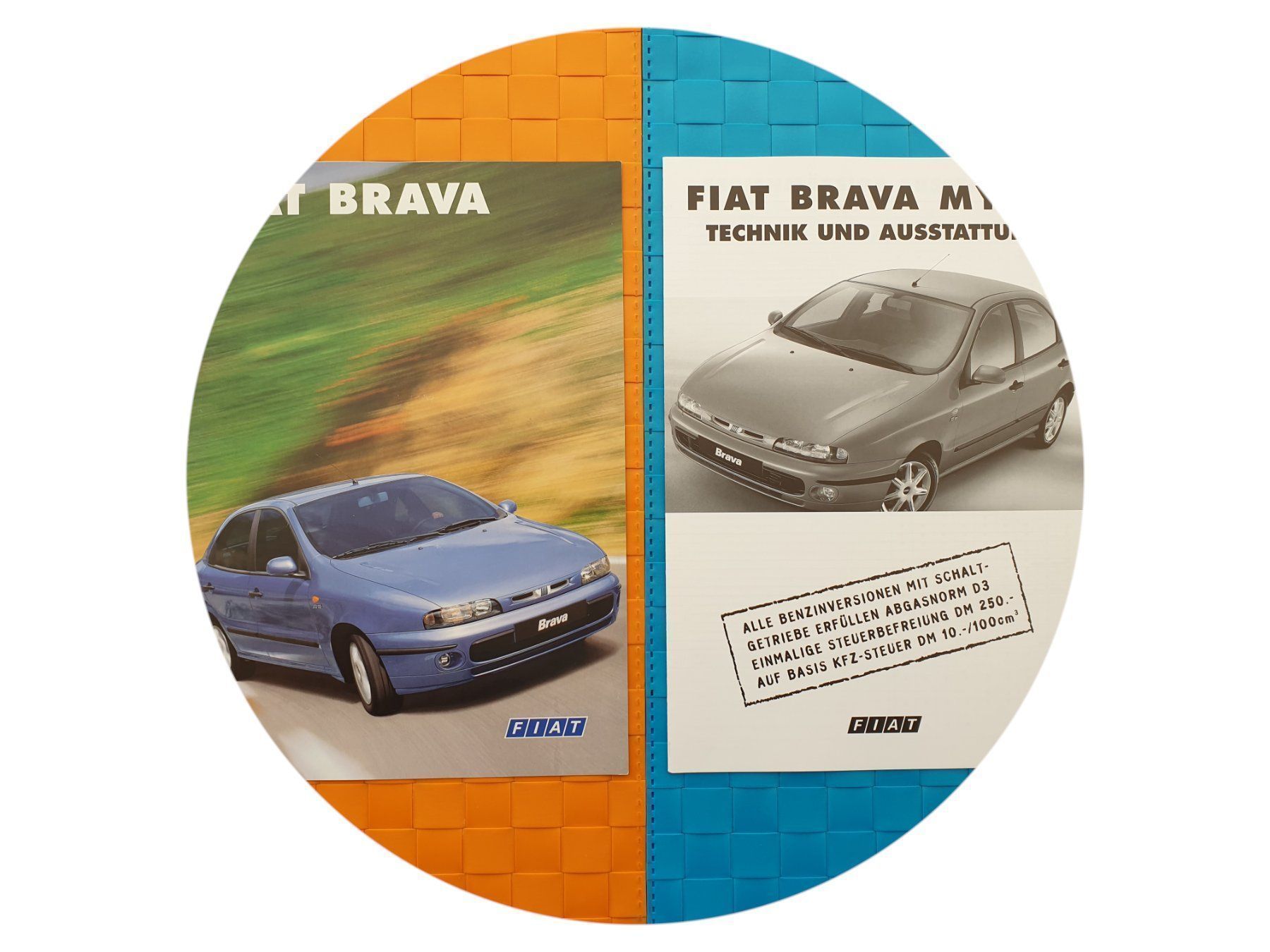 Fiat Documenti: FIAT BRAVA 1999 - Prospekt / Katalog – Usato da Viganello venduto da CARLiteratur