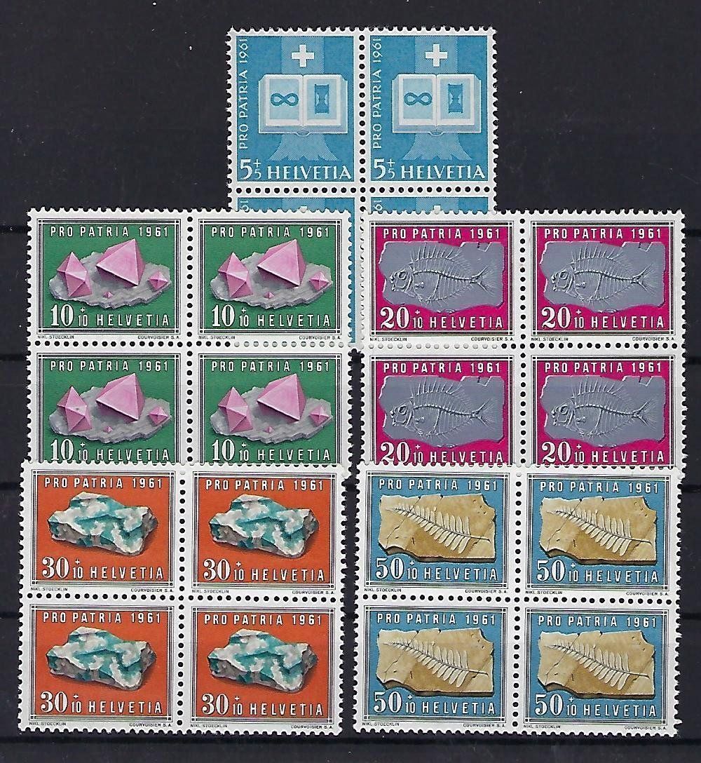 Tutti i francobolli: Pro Patria 1961 Viererblocks **  9322 – Usato da Lunden venduto da Animus999