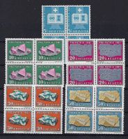 Pro Patria 1961 Viererblocks **  9322