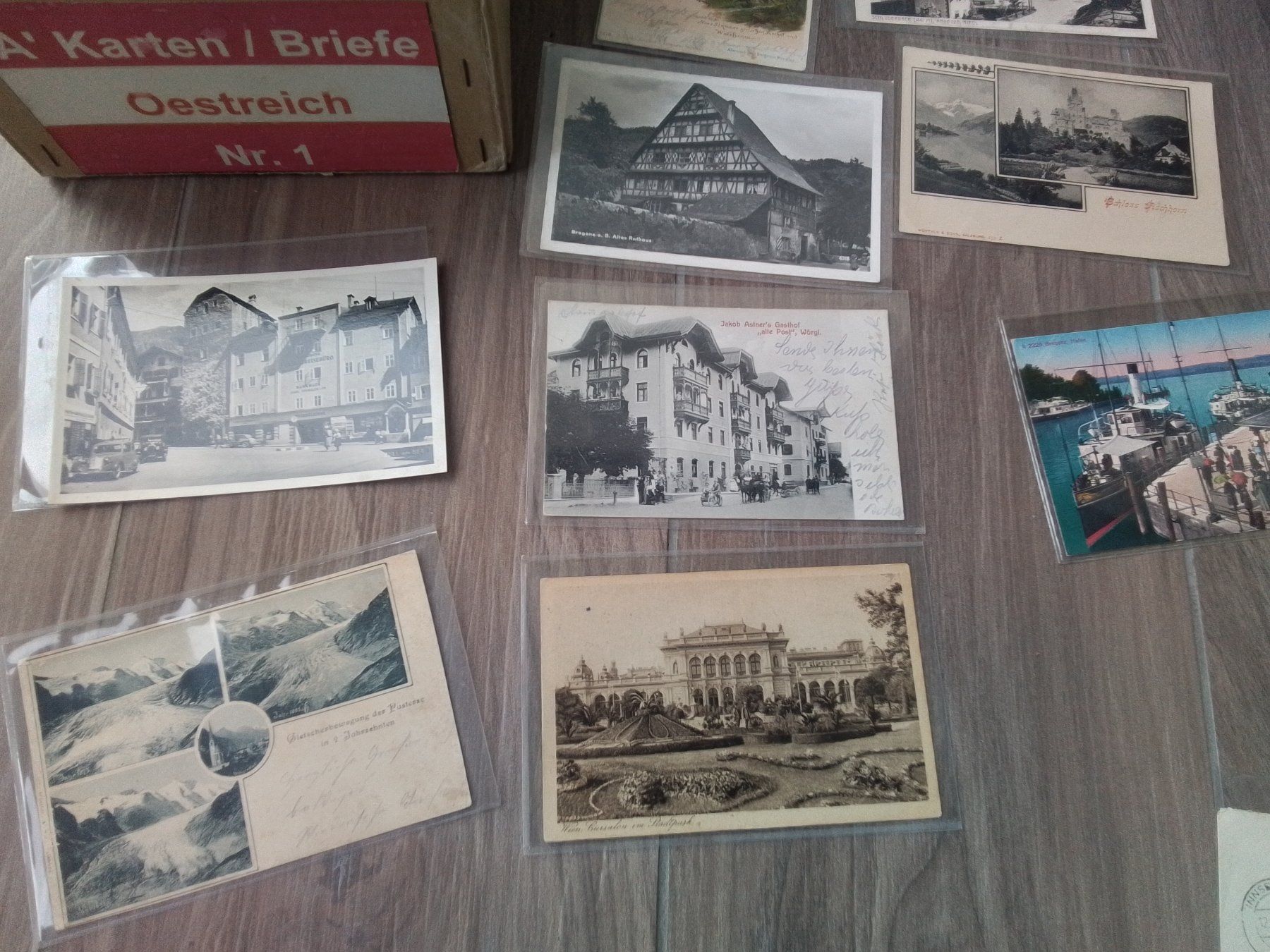 Ansichtskarten: Ōestereich , Sammlung , Ansichtskarten ,Bedarfspost ab 100.- – Gebraucht aus Reichenburg von Pipo-67 2