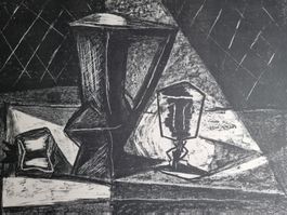 MAX TRUNINGER LITHOGRAPHIE SIGNIERT NUMMERIERT BLATT 7/10