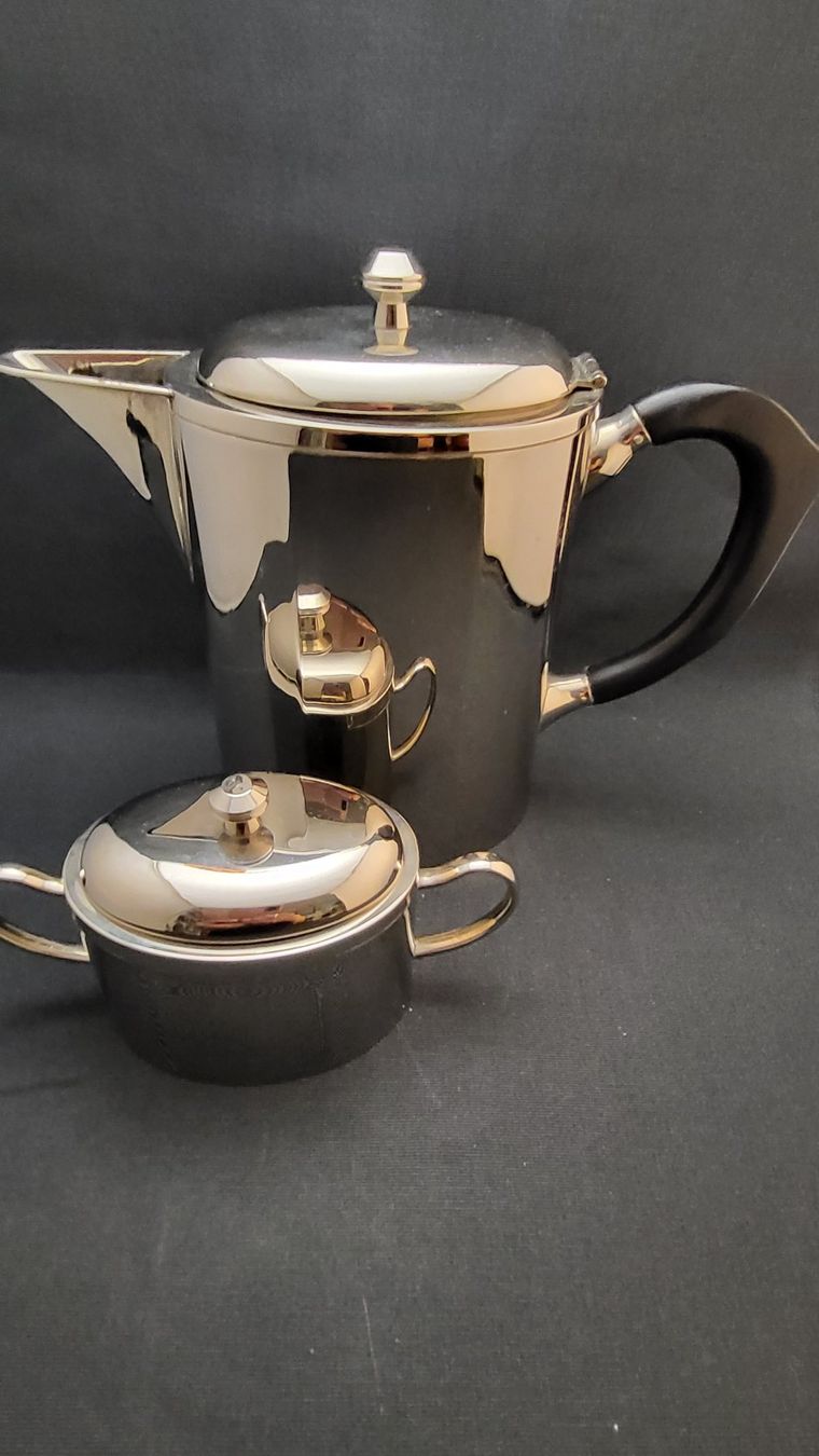 Set di piatti: Kanne und Dose ART DECO – Usato da Basel venduto da spinne02