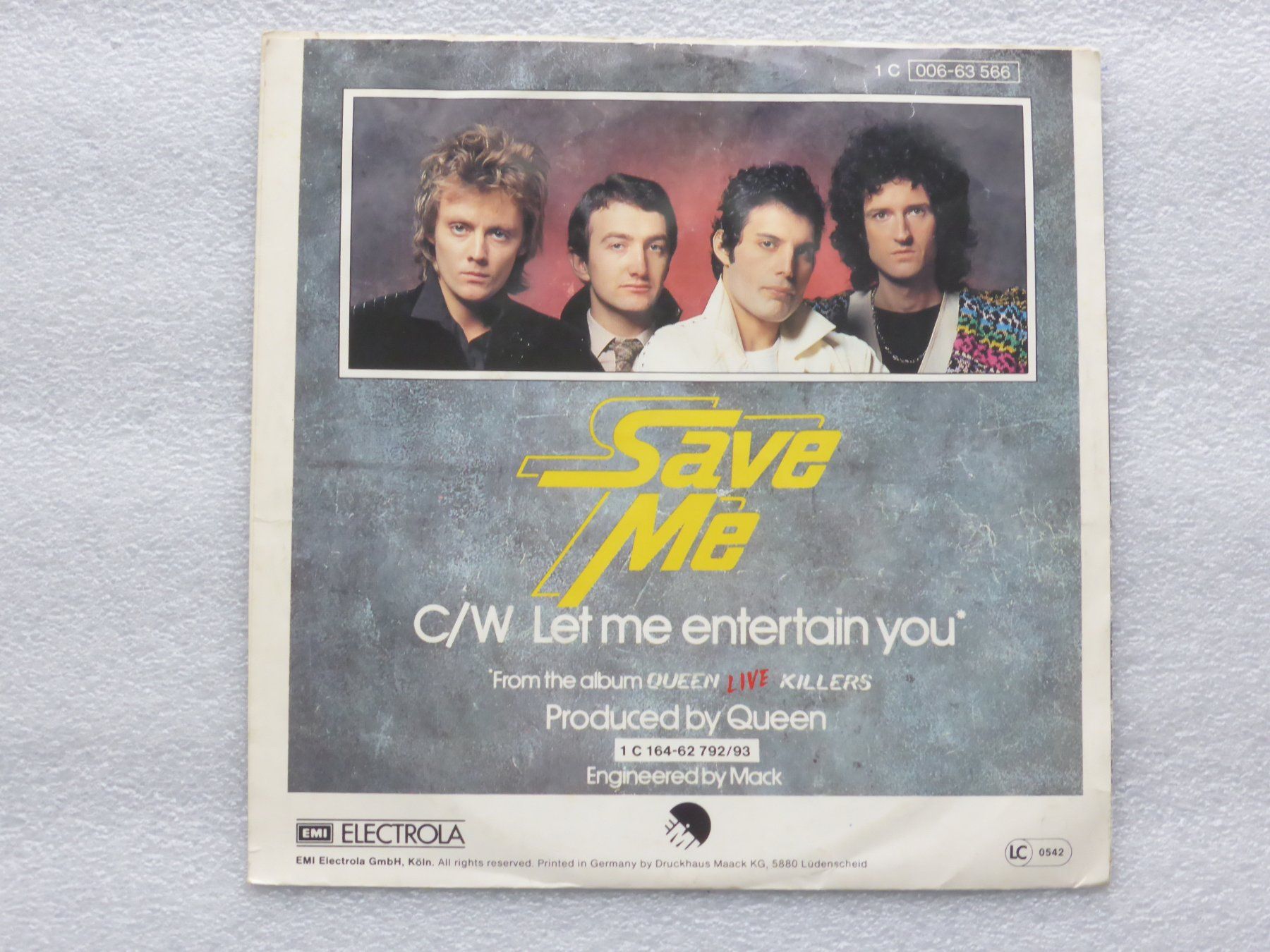 Dischi in vinile: Vinyl Single  QUEEN – Usato da Küssnacht am Rigi venduto da Mondkinder 3