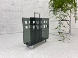 Acryl - Plexi Zeitungsständer - 80er Jahre
