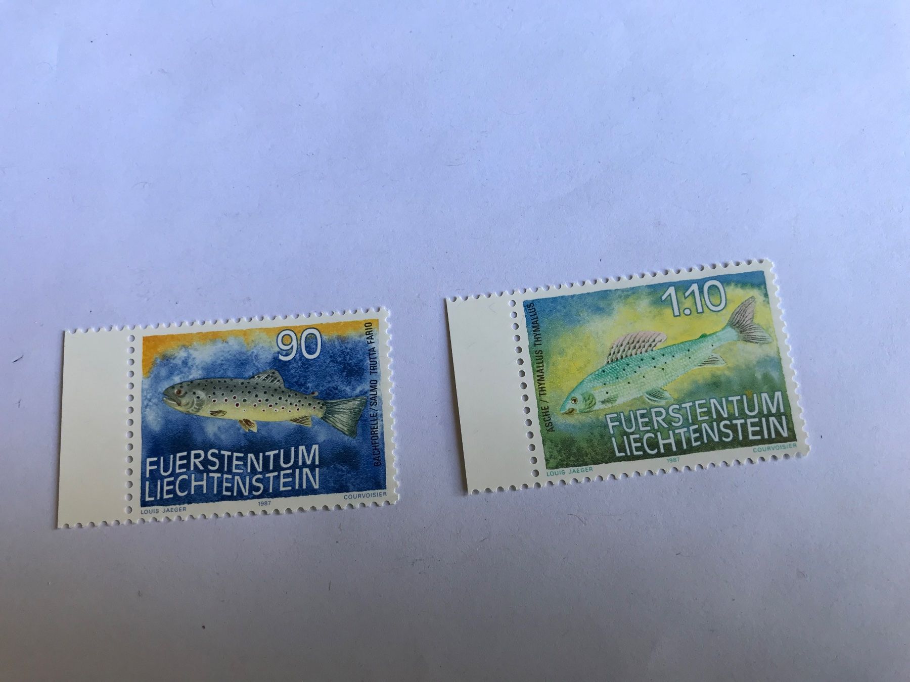 Tous les timbres: briefmarken FL 1987, ungestempelt – D'occasion à liestal par makai05 2