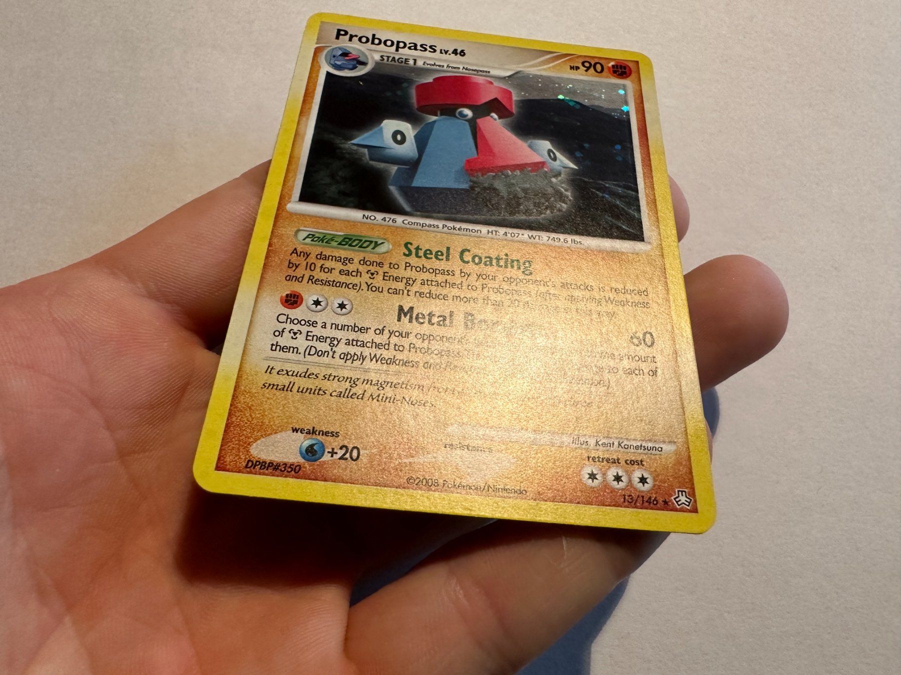 Pokémon Carte collezionabili: Probopass holo D&P Legends Awakened EN – Usato da Hagendorn venduto da Pokecollectorch 1