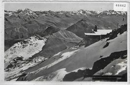 Berghaus Weissfluhgipfel - Blick gegen Flüelatal