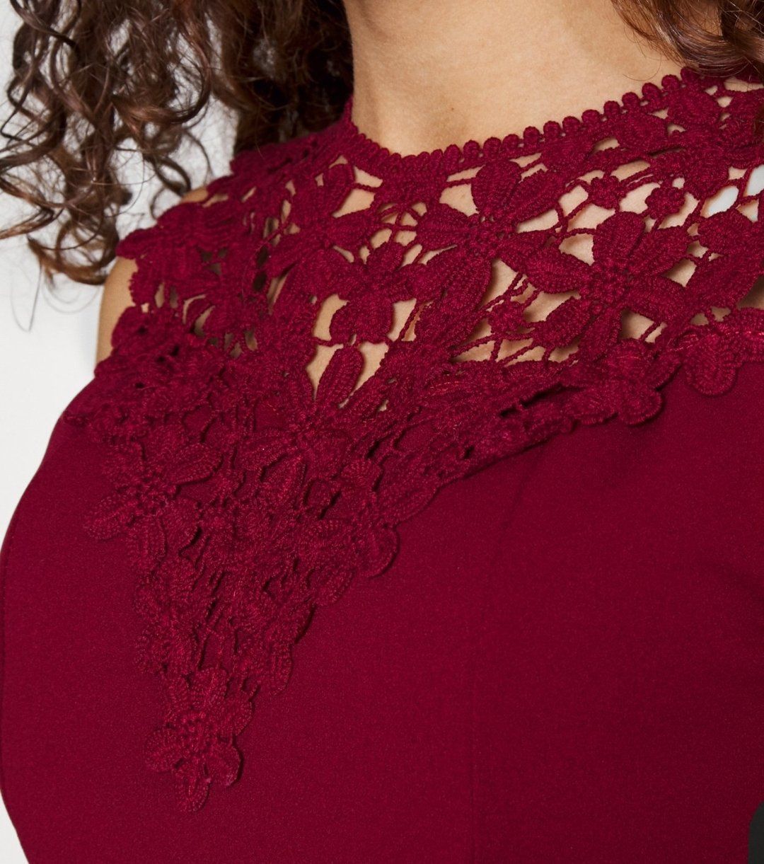 Vestiti: Festkleid, Abendkleid weinrot kurz – Nuovo (secondo la descrizione) da Dicken venduto da anita-123 2