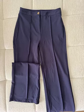 Stoffhose navy
