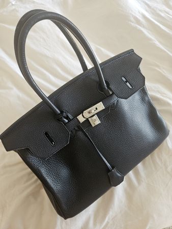 HERMES Birkin 35, bleu indigo