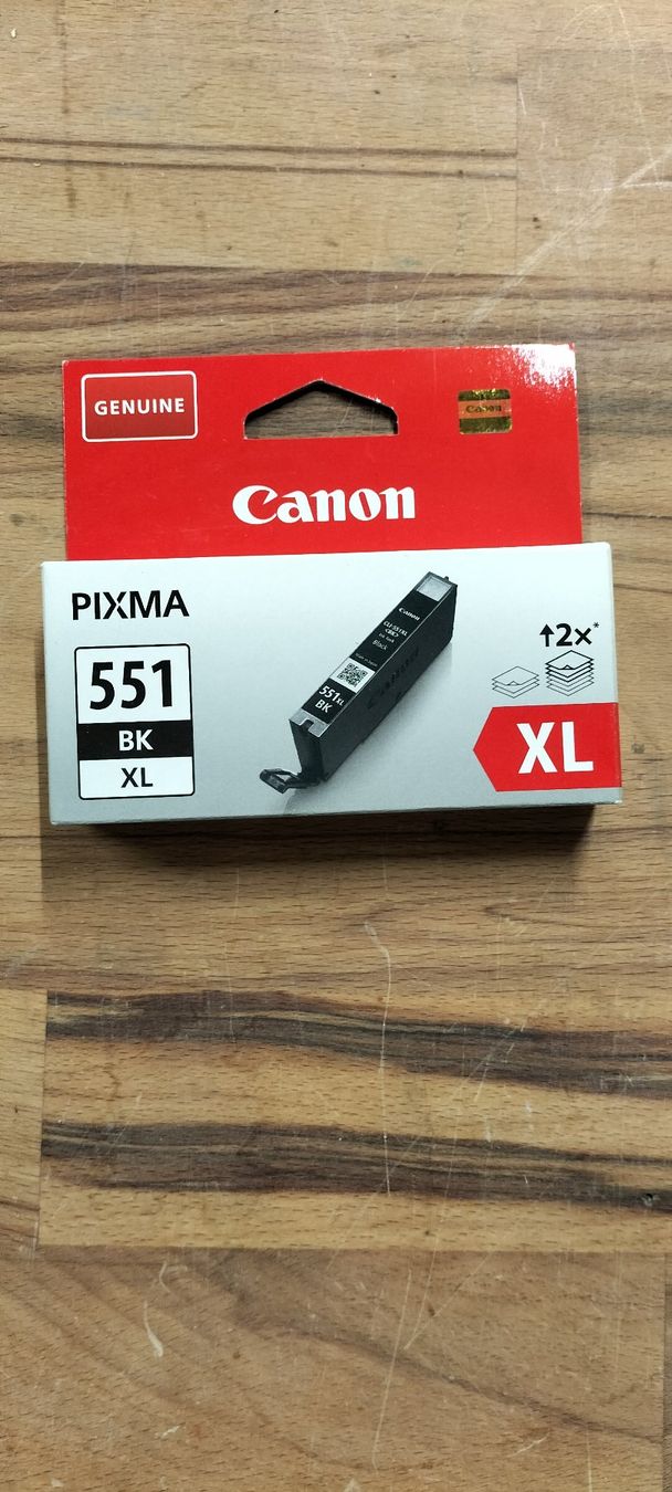 Canon Cartucce per stampanti & toner: Druckerpatrone Canon Pixma 551 – Nuovo e nell'imballaggio originale da Kerzers venduto da Pachystachys
