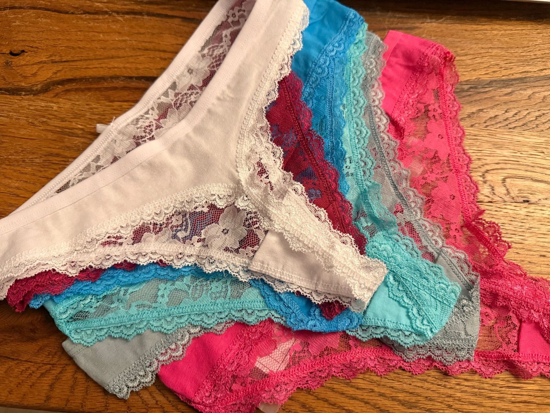 Altra biancheria intima: 6x String-Tanga-Unterwäsche-Spitzen-Sexy- Grösse S – Nuovo (secondo la descrizione) da Teufenthal AG venduto da MeineSchatztruhe 1