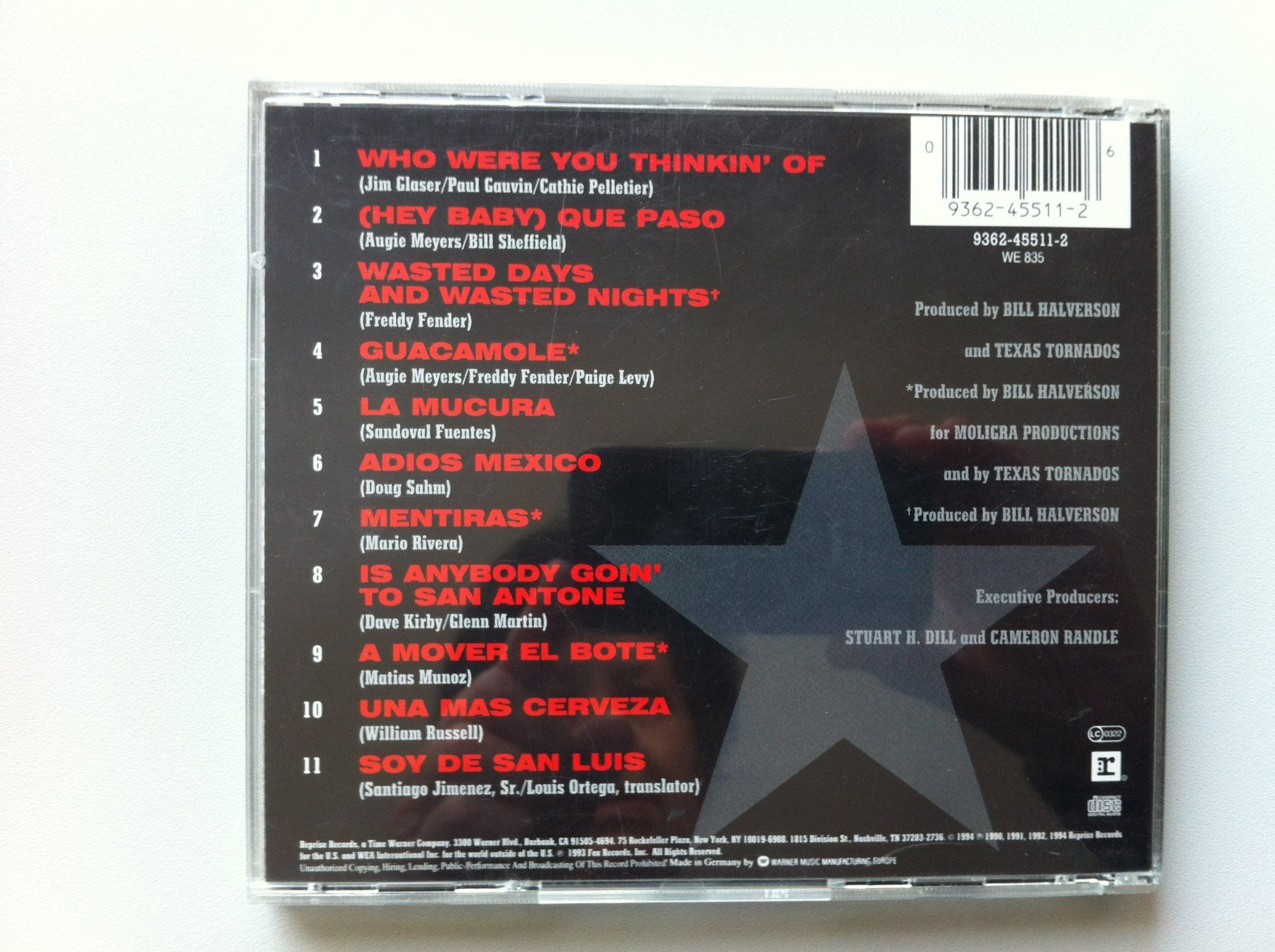CD: CD Texas Tornados "The best of" – Usato da Brunnen venduto da Artemis53 2