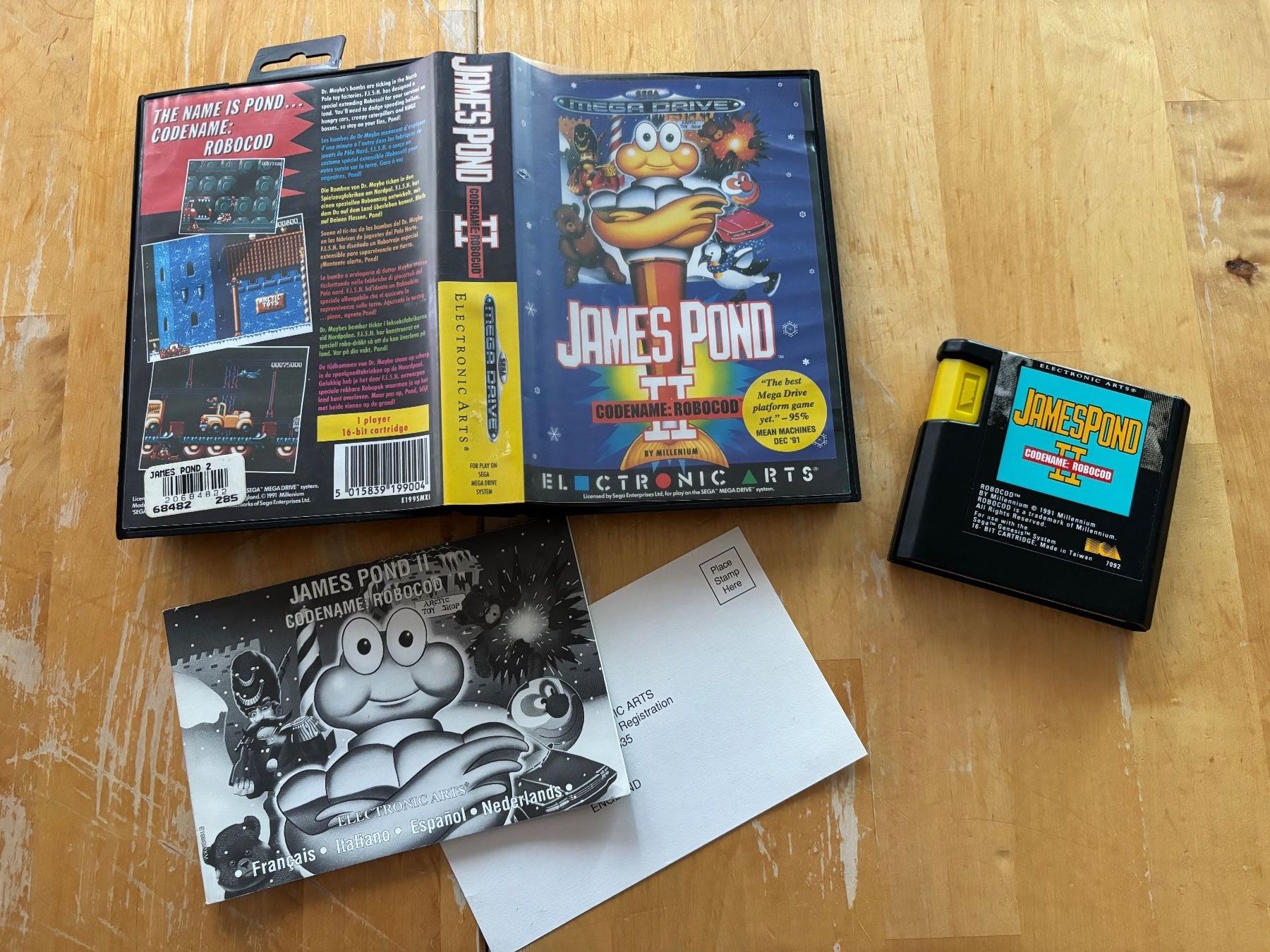 Giochi: James Pond II (CIB) – Usato da Frenkendorf venduto da gelbeZinnie
