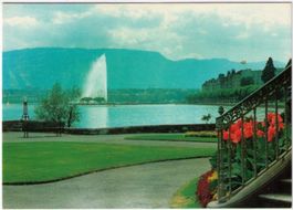 Genf - Parc Mon Repos avec Jet d'eau