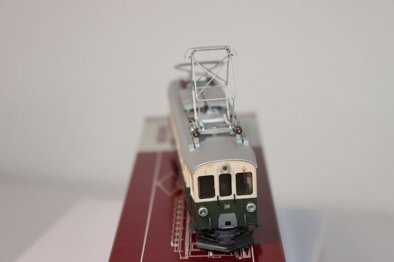 Bemo Modelleisenbahnen: Bemo RhB Triebwagen ( 369 ) – Gebraucht aus Kerzers von  2