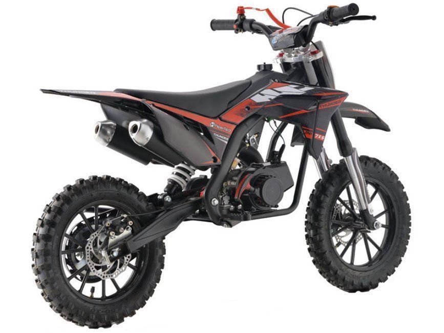 Mini Bikes: Mini Dirt Bike THUNDER PRO – Rot – Neu und originalverpackt aus Zuchwil von Funsportshop 3