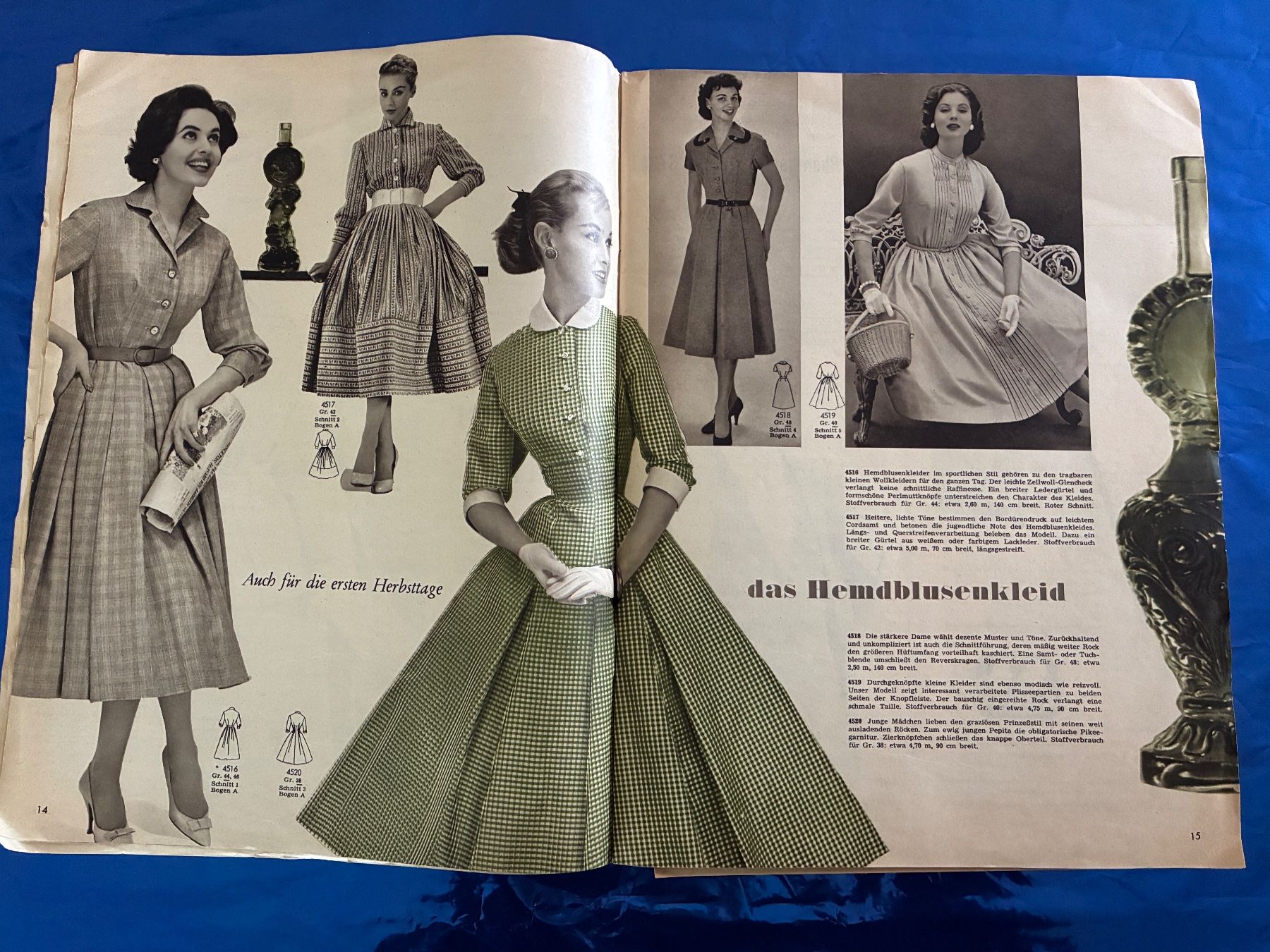 Cartamodelli: Burda Moden 1957 Schnittmuster Nähen Mode Design 50ziger – Usato da Aarwangen venduto da nemkin61 5